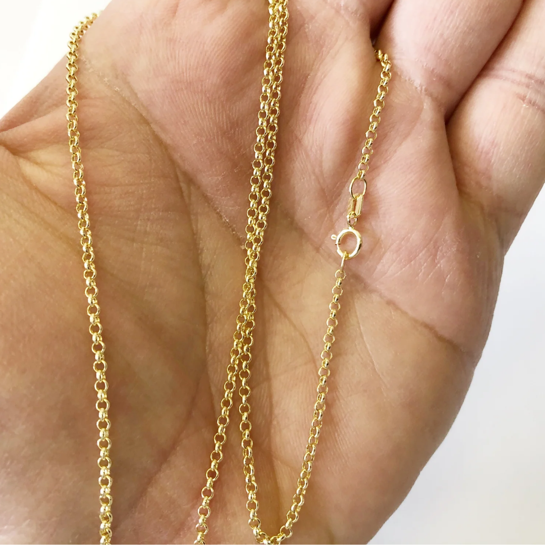 Cadena Rolo Oro 10k 1.7mm