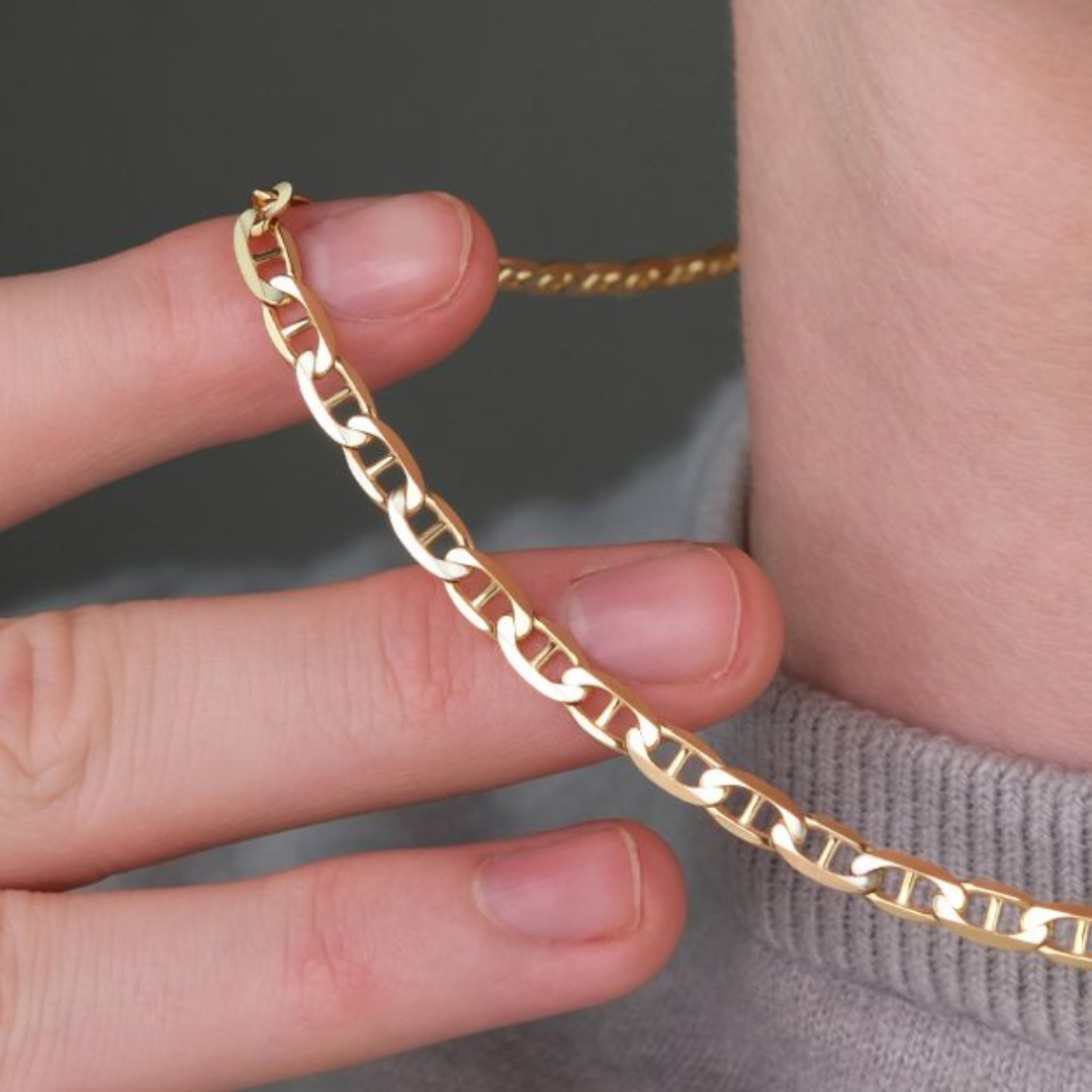 Cadena Tejido Gucci Oro 4.5mm 14k