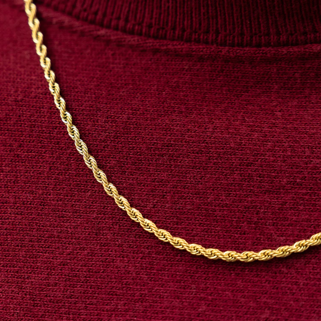 Cadena Torzal 2mm 14k