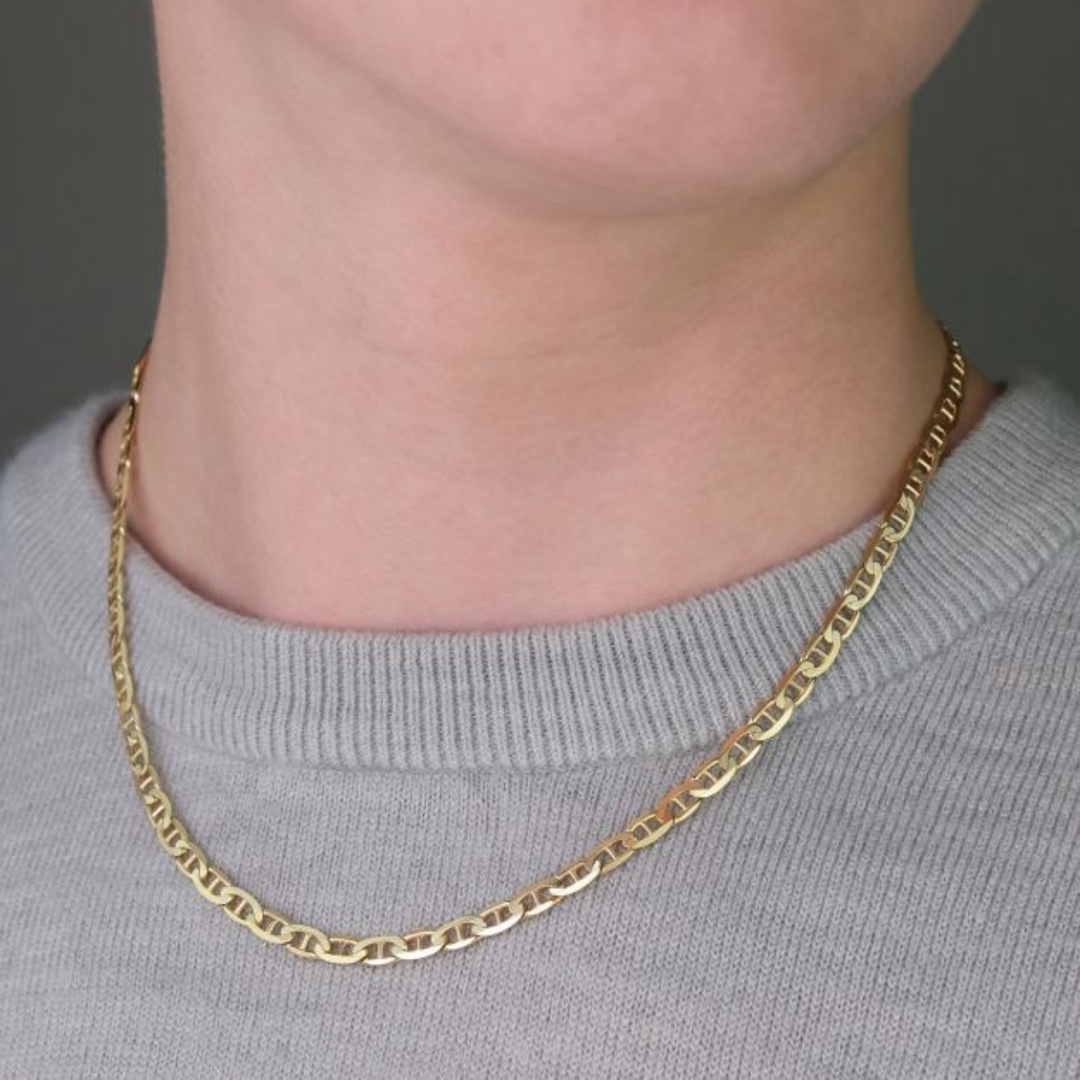 Cadena Tejido Gucci Oro 4.5mm 14k