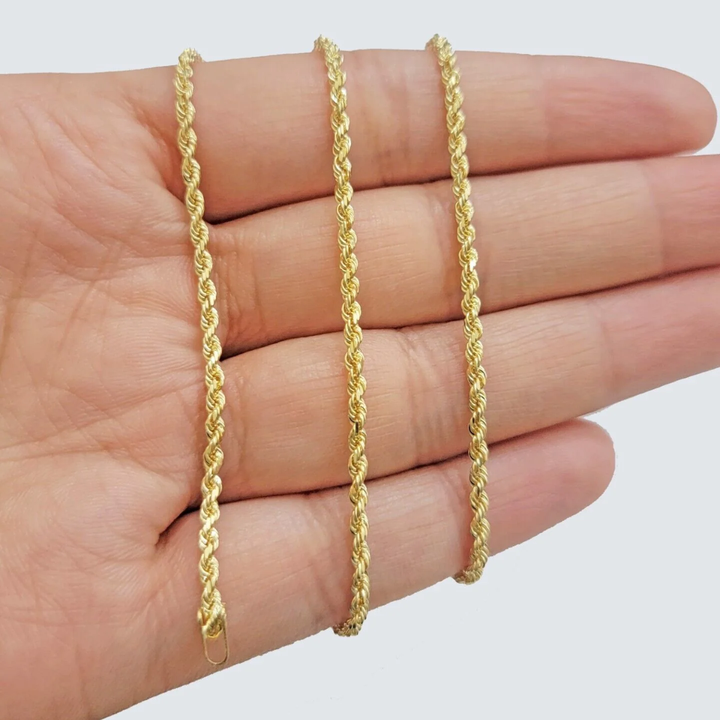 Cadena Torzal 2mm Oro 10K