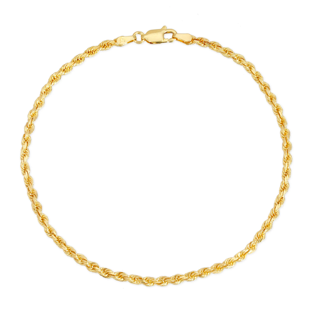 Pulsera Torzal 2mm 14k