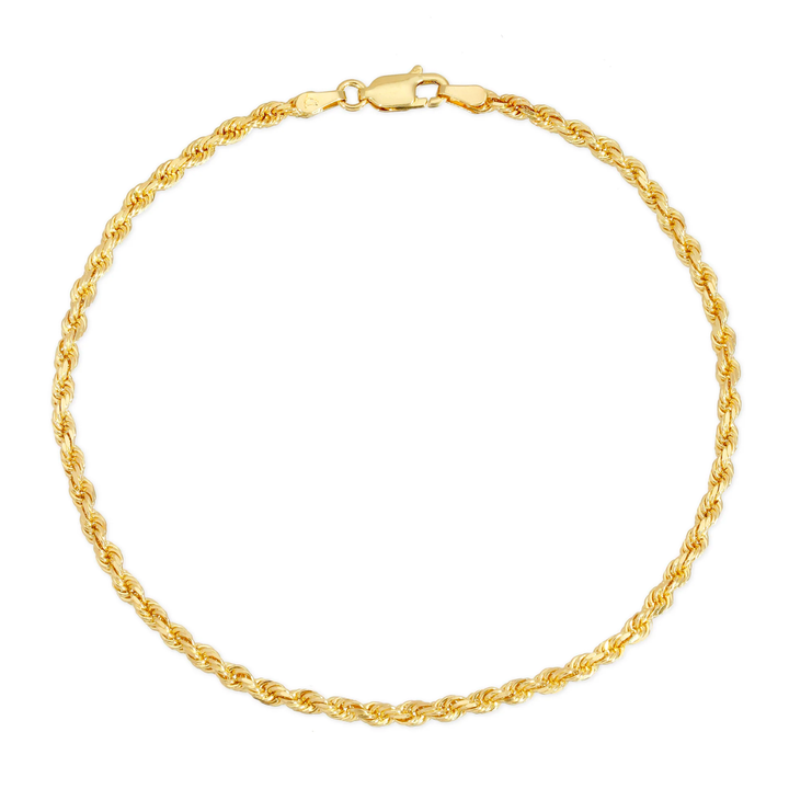 Pulsera Torzal 2mm 14k