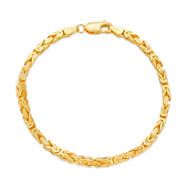 Pulsera Bizantina 2mm 10k