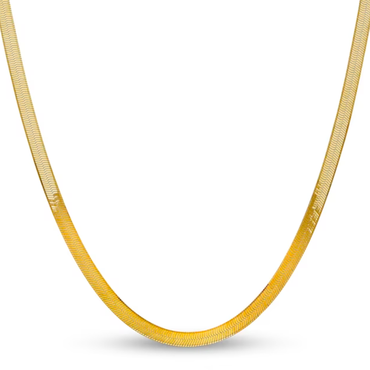Collar Panza De Víbora 10k 5mm