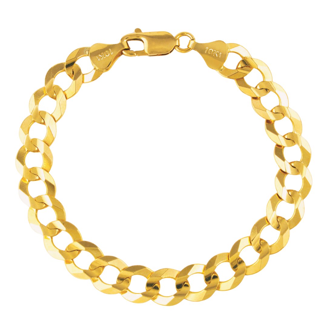 Pulsera Barbada Cubana 9.5mm 21cm