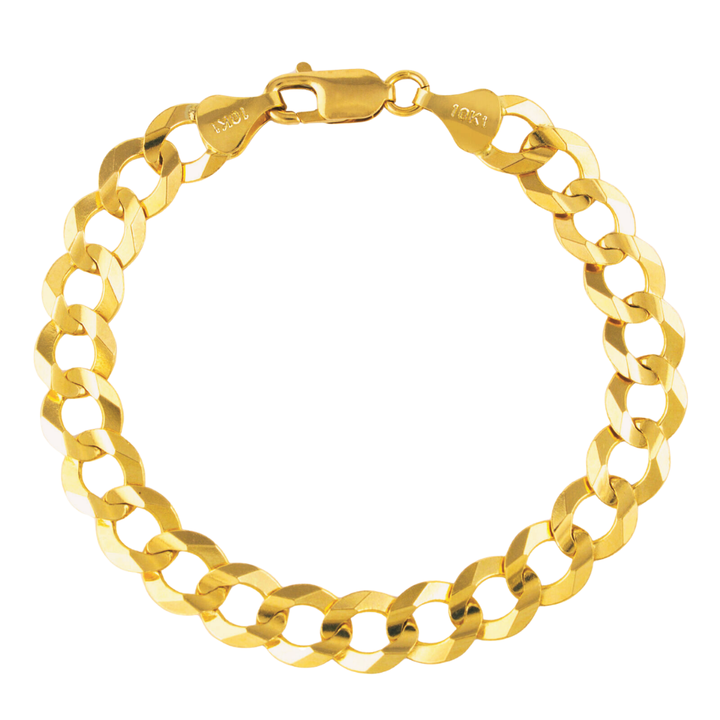 Pulsera Barbada Cubana 9.5mm 21cm