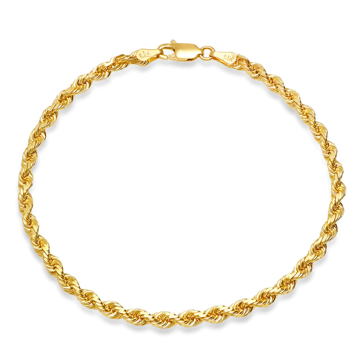 Pulsera Torzal Oro 3.3mm 10k