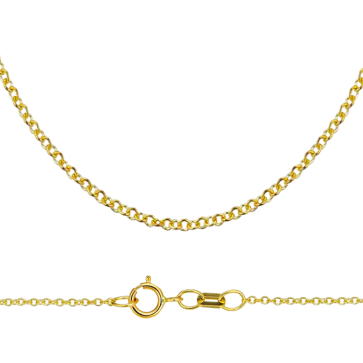 Cadena Mini Rolo 1mm 10k