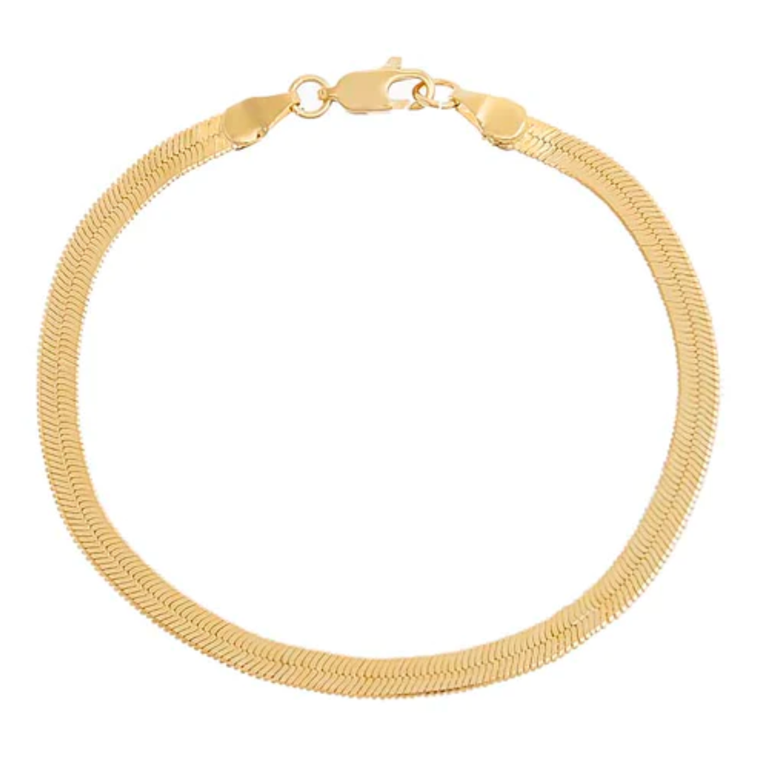 Pulsera Panza De Víbora 18cm 4mm