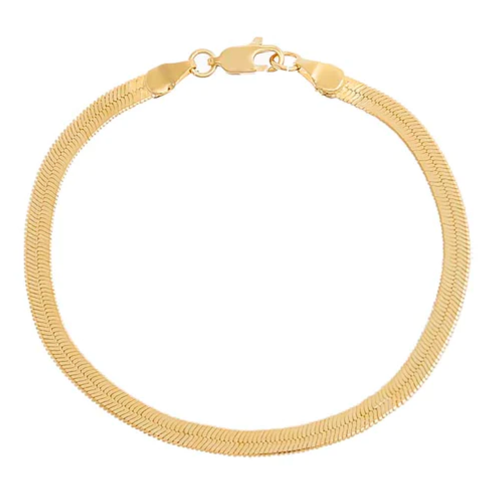 Pulsera Panza De Víbora 18cm 4mm