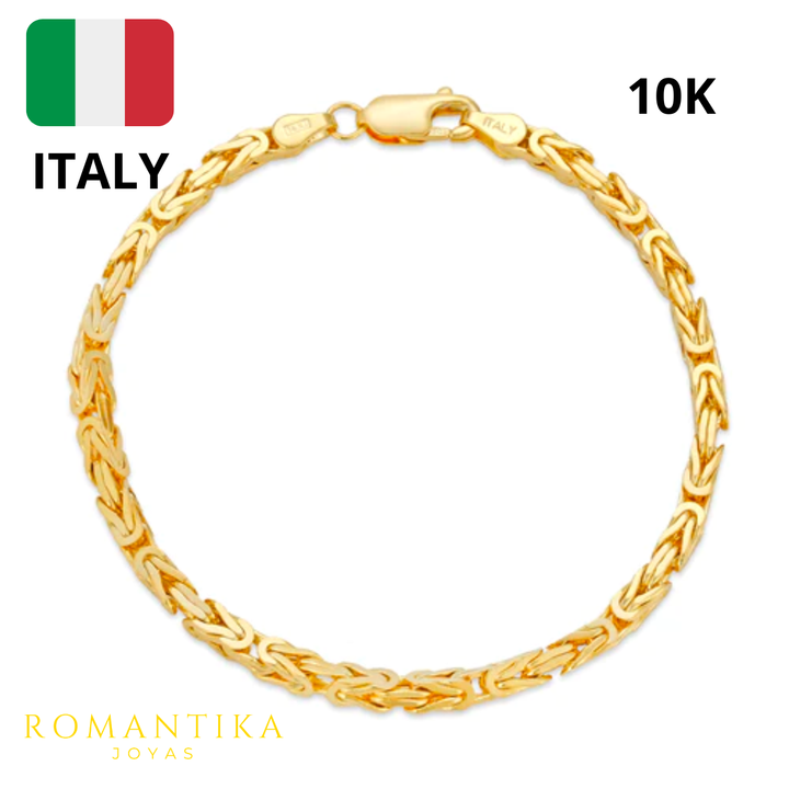 Pulsera Bizantina 2mm 10k