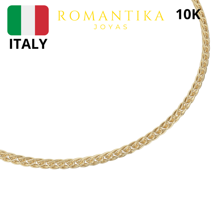 Pulsera Spiga Cola De Zorro 1.5mm 10k