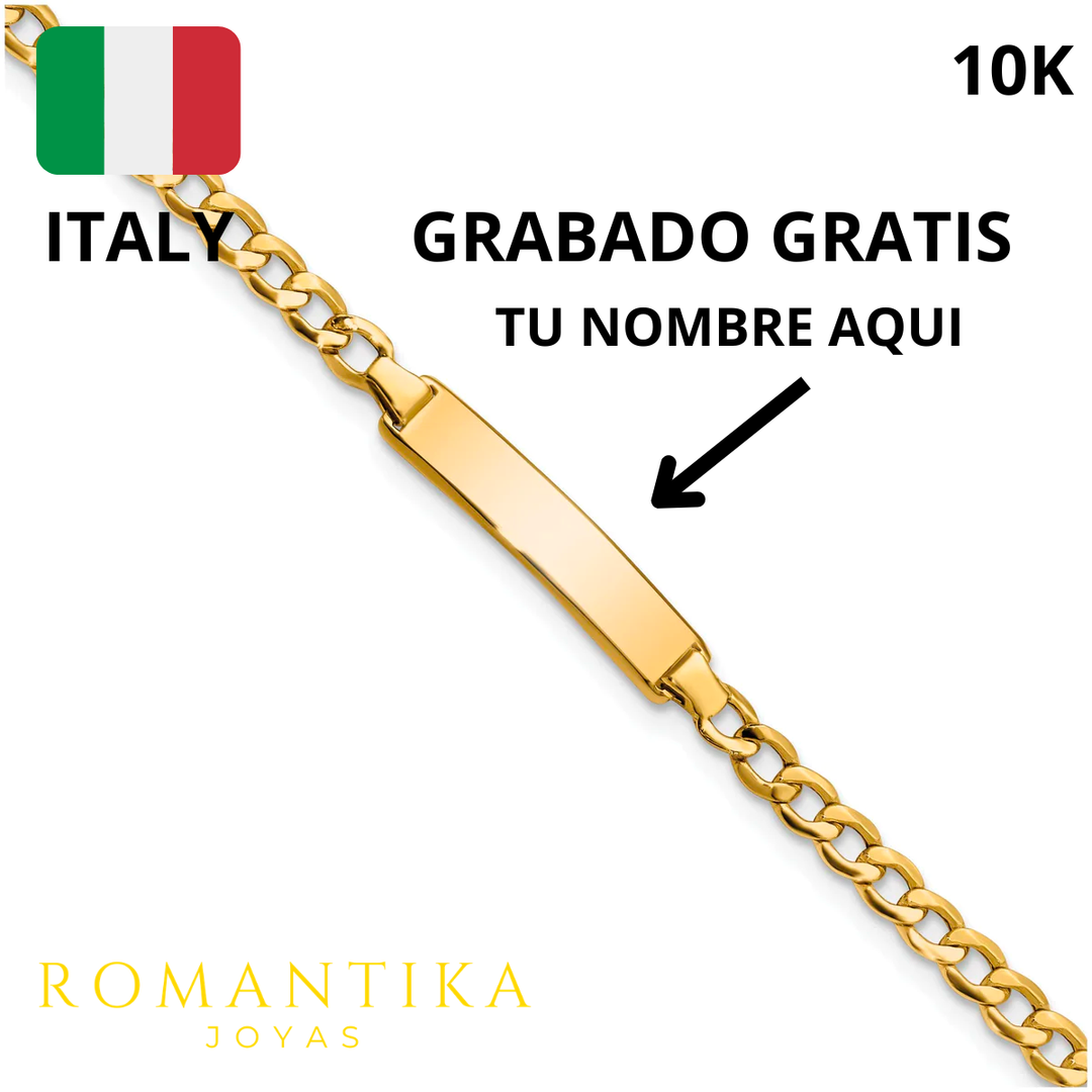 Esclava Barbada Para Adulto 6mm 18cm 10k