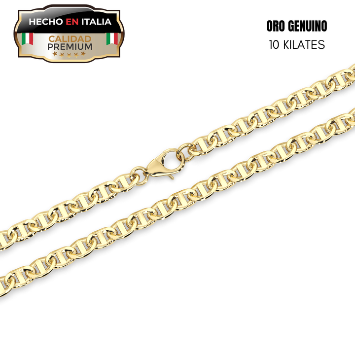 Pulsera Ancla Marinera 3mm 18cm 10k