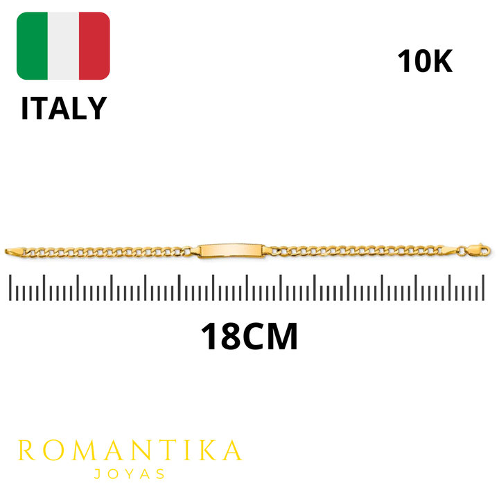 Esclava Barbada Para Adulto 6mm 18cm 10k