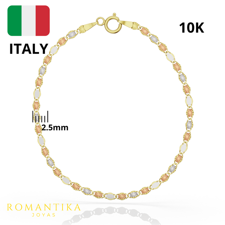 Pulsera Valentino Tricolor 2.5mm