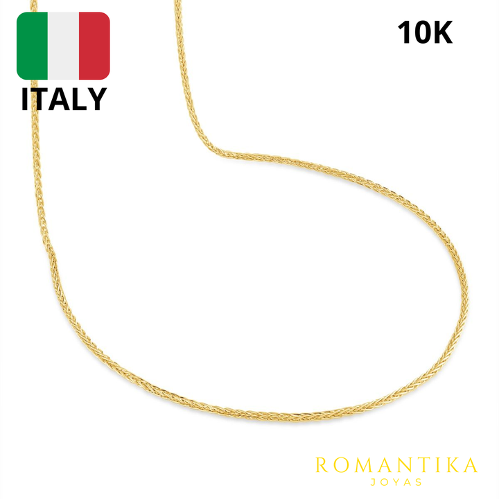 Cadena Spiga Cola De Zorro 1.5mm 10k