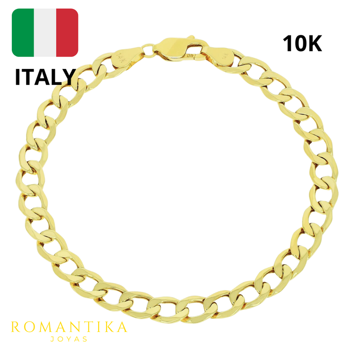 Pulsera Barbada Cubana 6.5mm 21cm