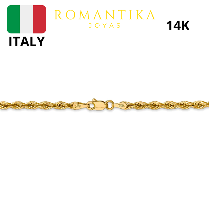 Pulsera Torzal 2mm 14k
