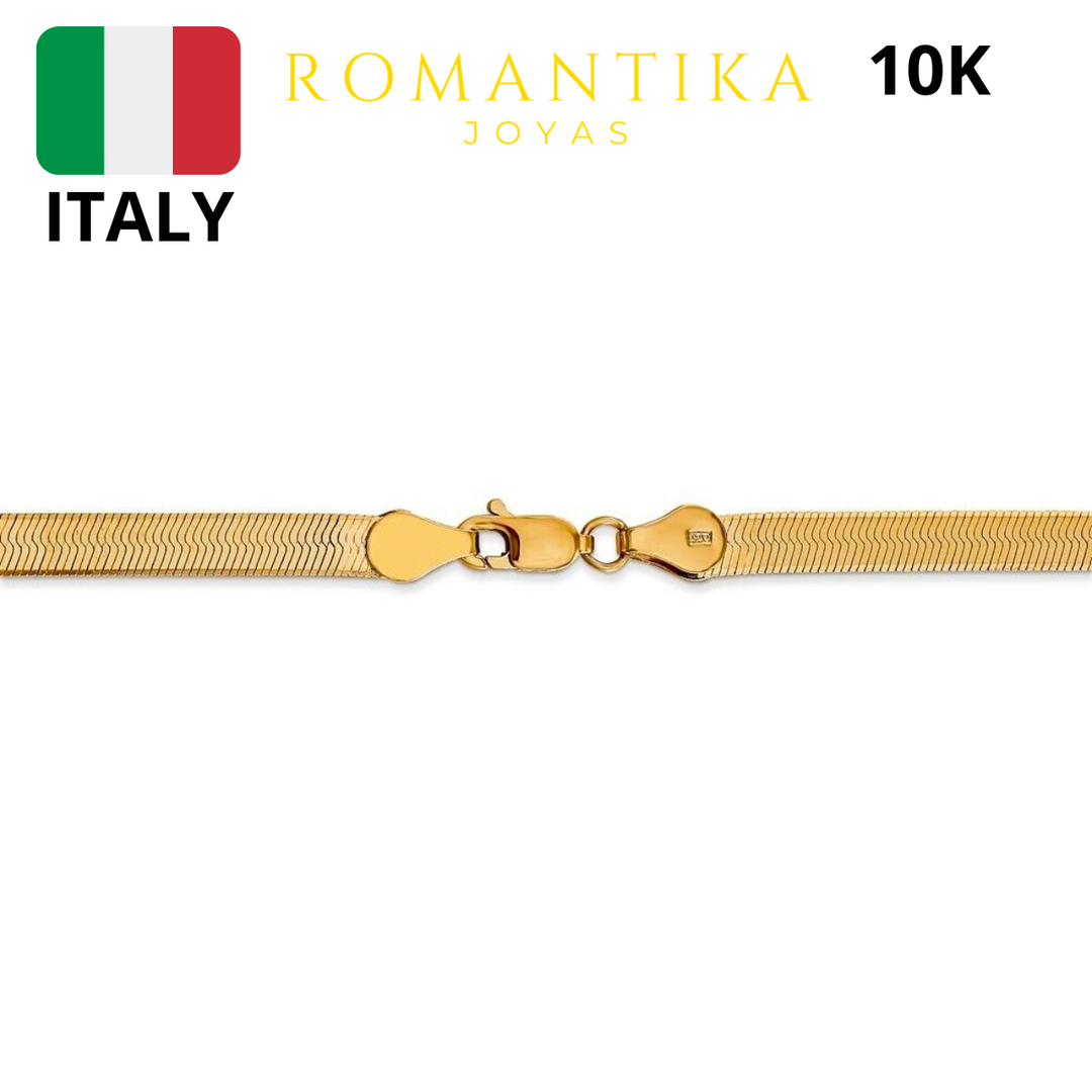Pulsera Panza De Víbora 18cm 4mm