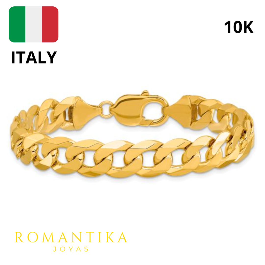 Pulsera Barbada Cubana 9.5mm 21cm
