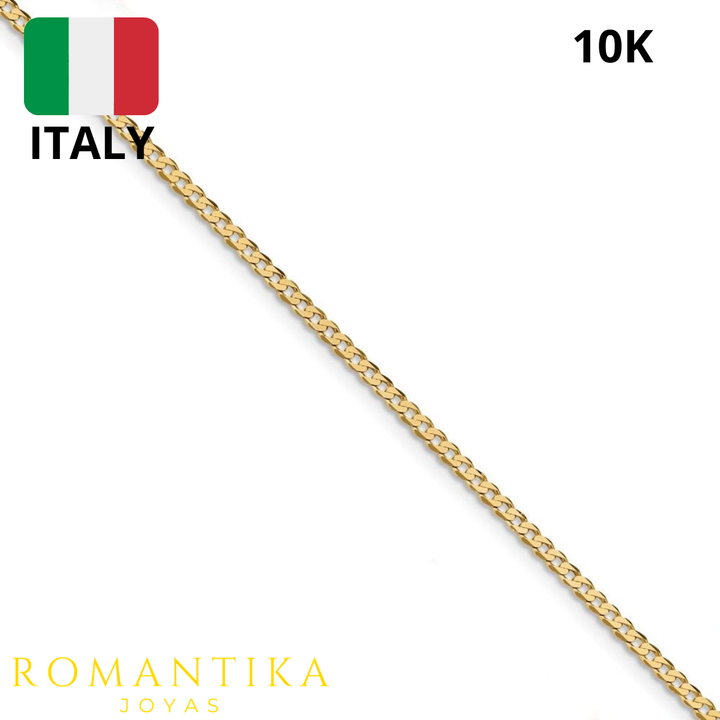 Pulsera Barbada 18cm 2.2mm 10k