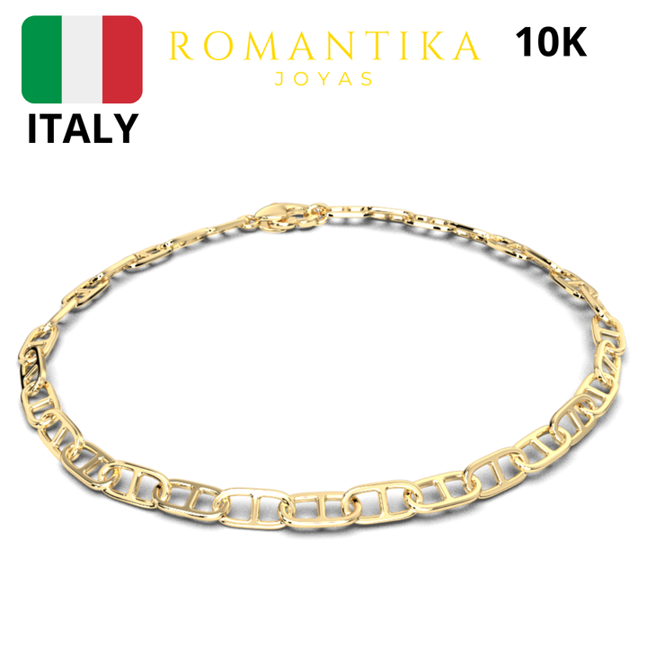 Pulsera Marinera 3mm 10k