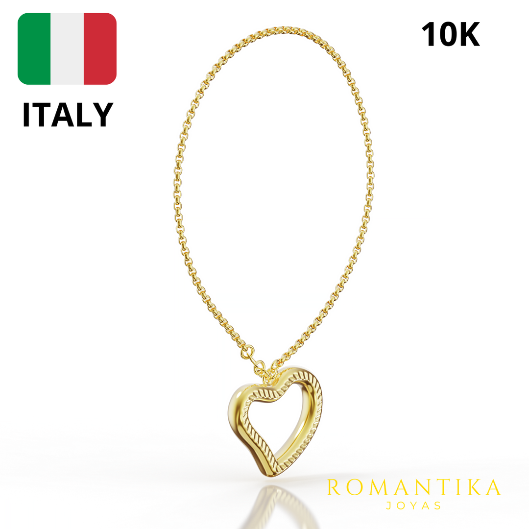 Pulsera Corazón Grueso 18cm