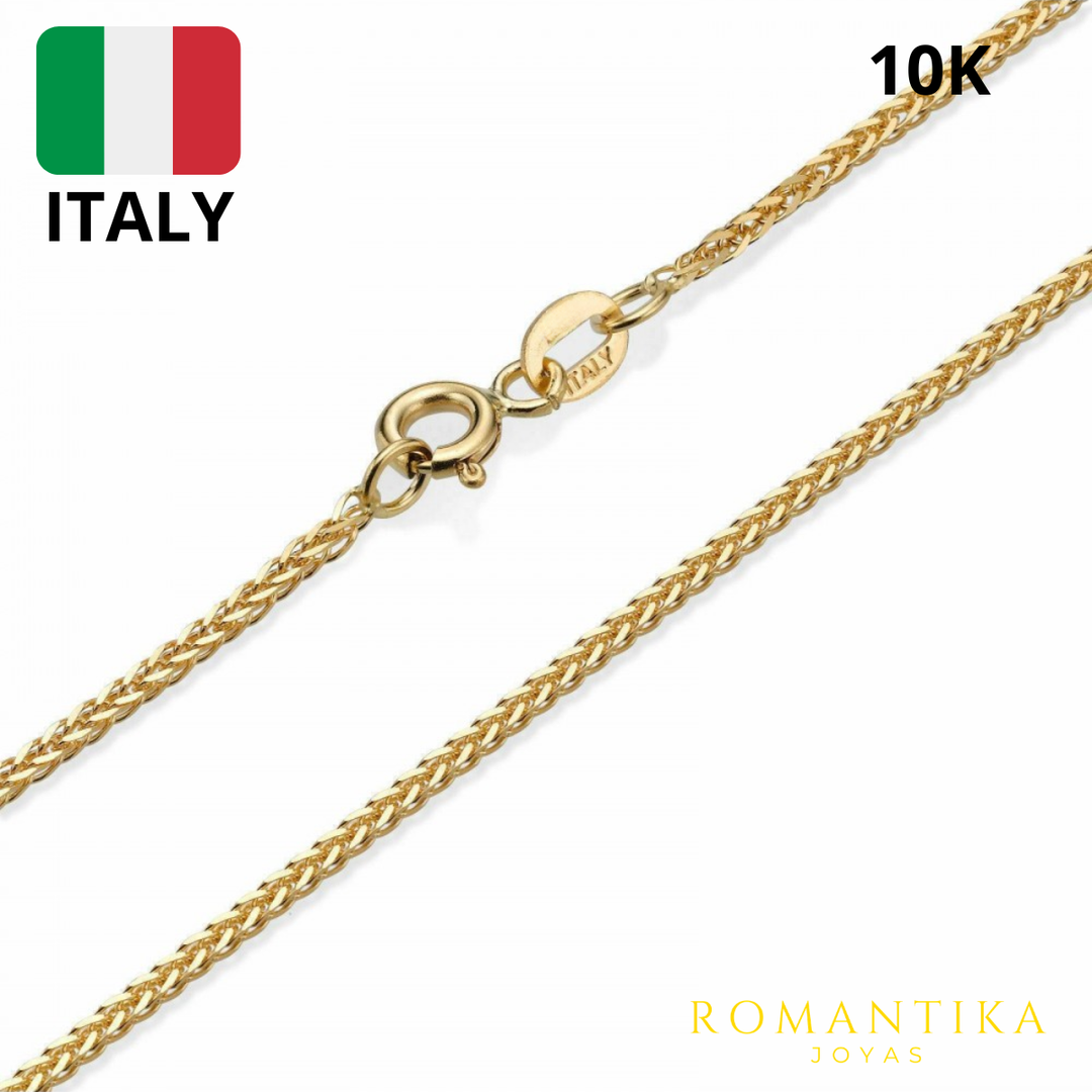 Cadena Spiga Cola De Zorro 1.5mm 10k