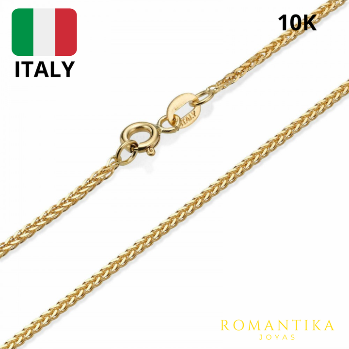 Cadena Spiga Cola De Zorro 1.5mm 10k