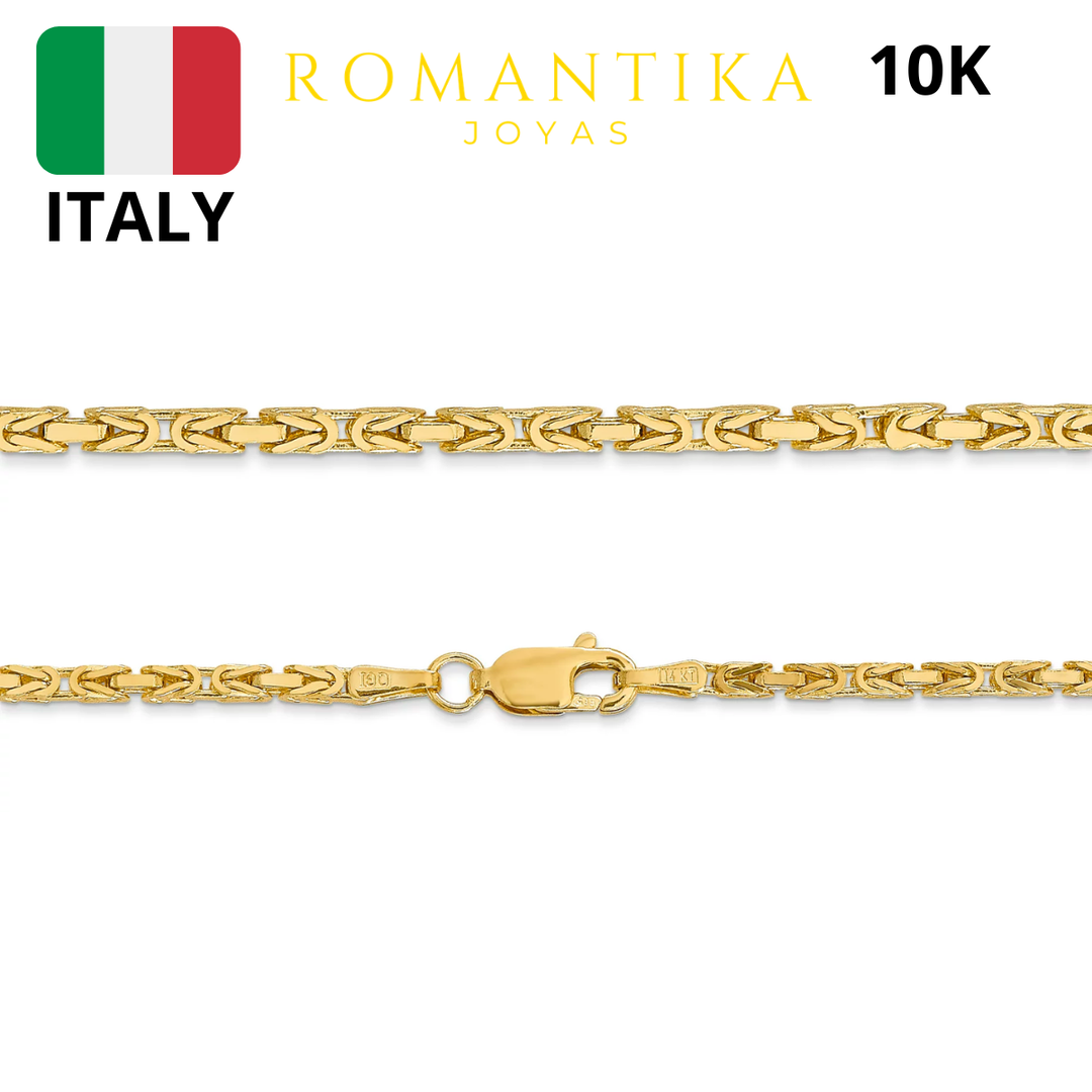 Pulsera Bizantina 2mm 10k