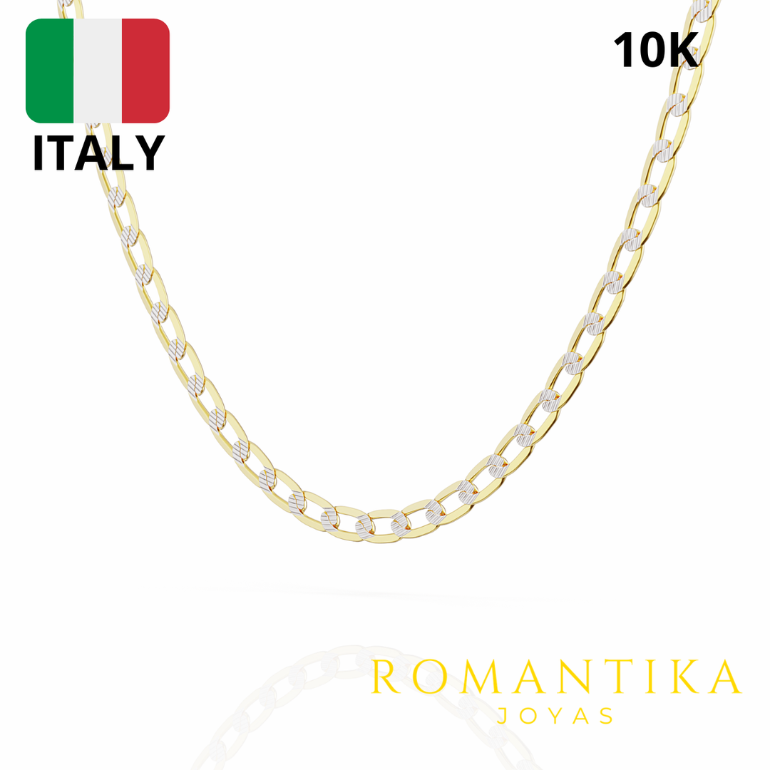 Cadena Barbada 2mm 10k