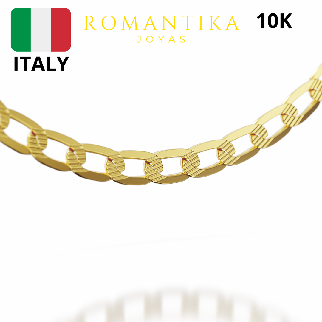 Cadena Barbada 2mm 10k