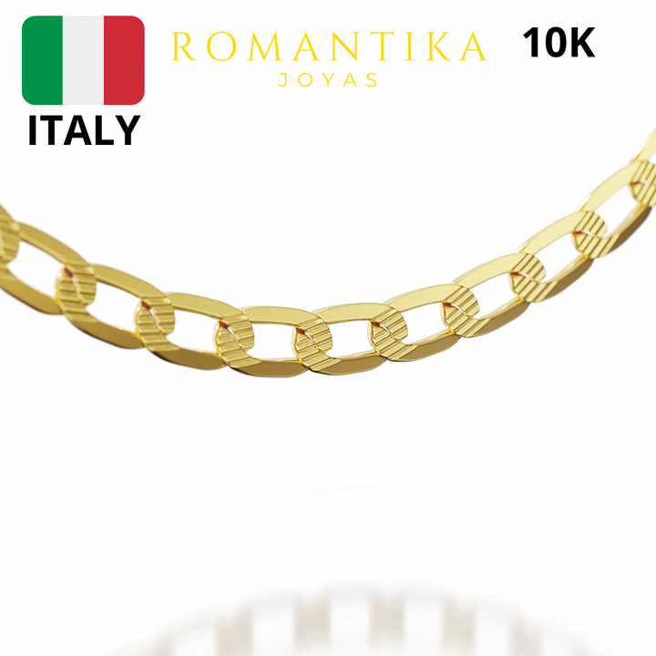 Cadena Barbada 2mm 10k