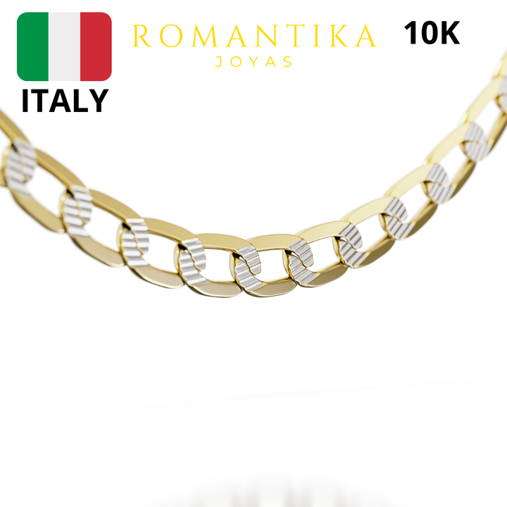 Cadena Barbada 2mm 10k