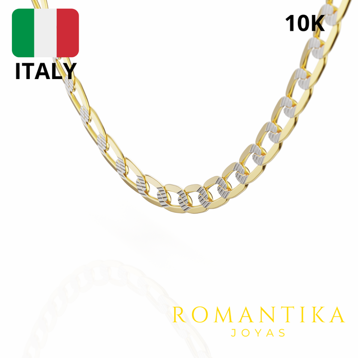 Cadena Barbada 2mm 10k