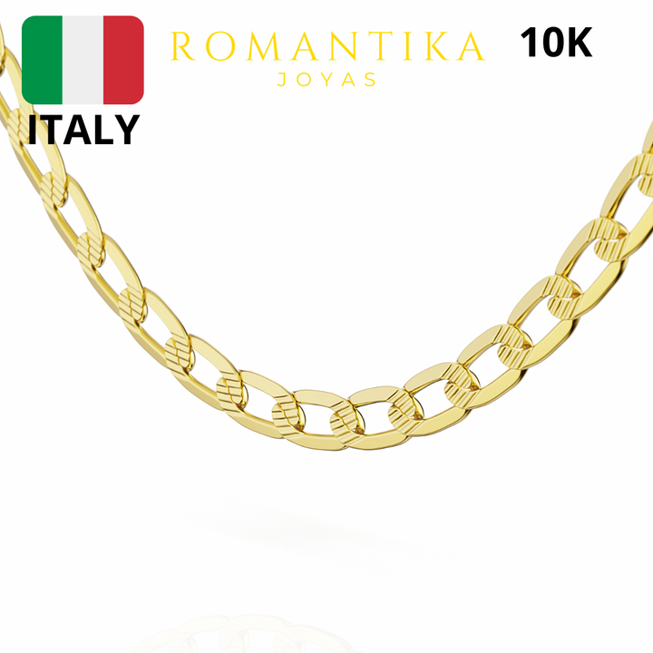 Cadena Barbada 2mm 10k
