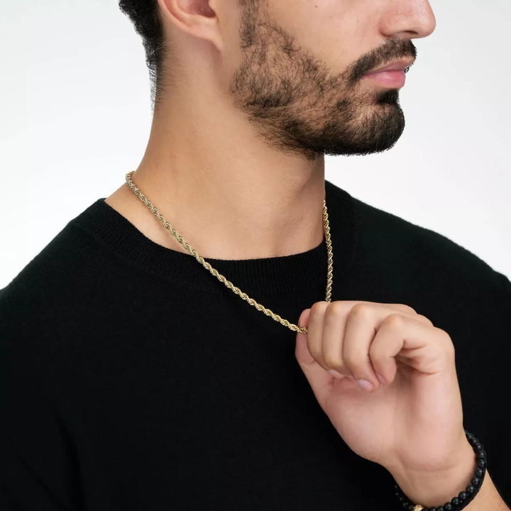 Cadena Torzal 4mm 10k