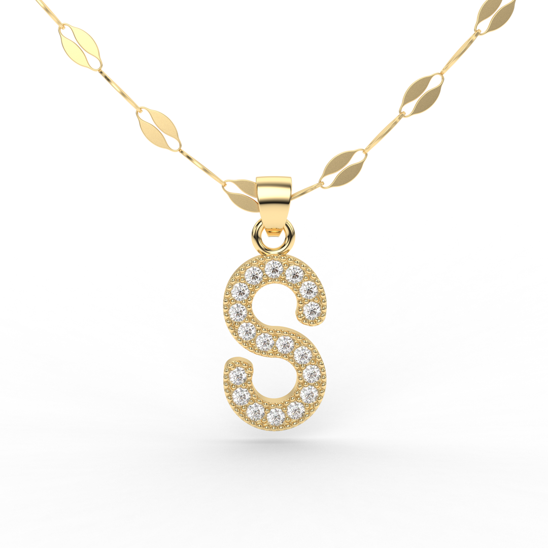 Dije Inicial  Oro 10k
