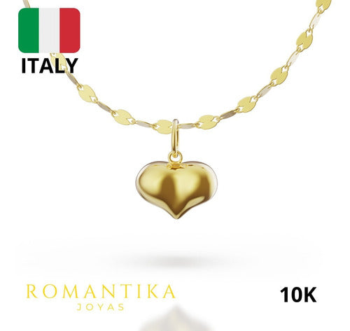 Collar Corazon Inflado